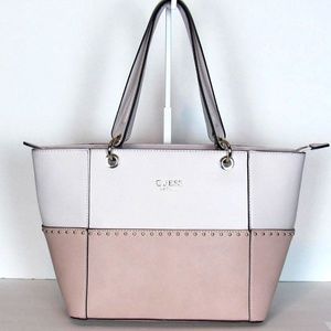 GUESS Pink Blush KAMRYN Shoulder Tote Large Bag